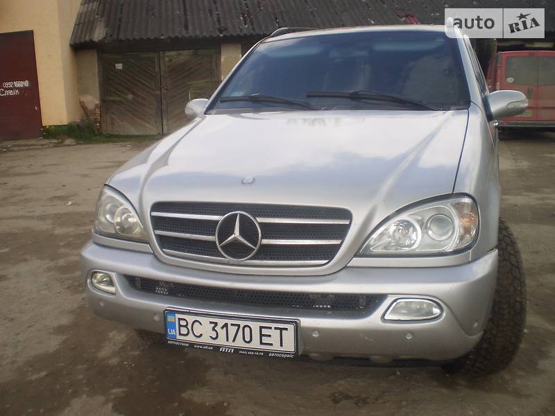 Внедорожник / Кроссовер Mercedes-Benz M-Class 2002 в Львове