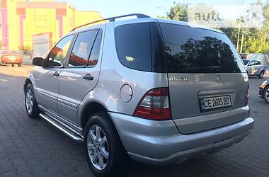 Внедорожник / Кроссовер Mercedes-Benz M-Class 2001 в Черновцах