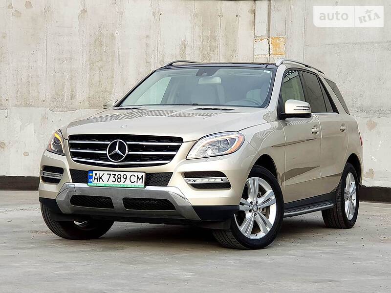 Внедорожник / Кроссовер Mercedes-Benz M-Class 2012 в Киеве