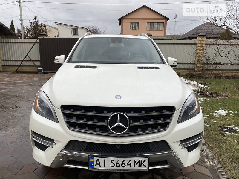 Внедорожник / Кроссовер Mercedes-Benz M-Class 2014 в Борисполе
