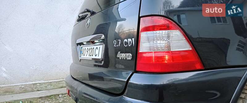 Внедорожник / Кроссовер Mercedes-Benz M-Class 2004 в Тячеве