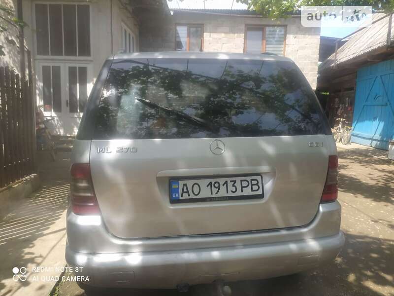 Внедорожник / Кроссовер Mercedes-Benz M-Class 2000 в Хусте фото 10 Внедорожник / Кроссовер Mercedes-Benz M-Class 2000 в Хусте