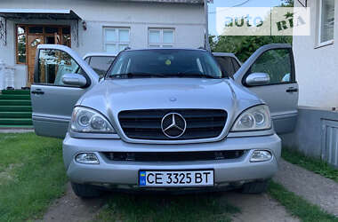 Внедорожник / Кроссовер Mercedes-Benz M-Class 2003 в Черновцах