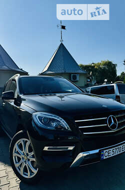 Внедорожник / Кроссовер Mercedes-Benz M-Class 2013 в Черновцах