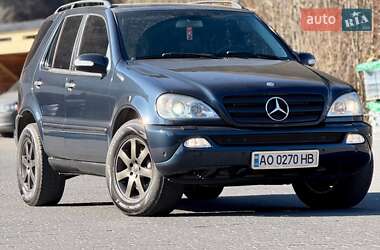 Внедорожник / Кроссовер Mercedes-Benz M-Class 2002 в Межгорье