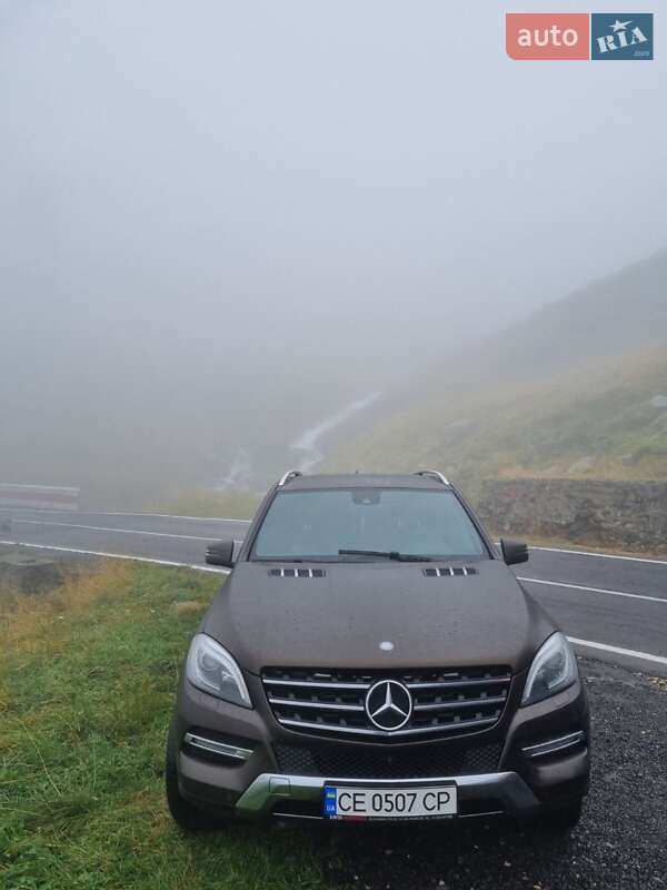 Внедорожник / Кроссовер Mercedes-Benz M-Class 2013 в Черновцах