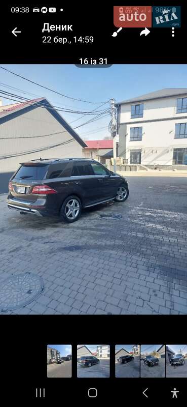 Внедорожник / Кроссовер Mercedes-Benz M-Class 2012 в Рожнятове