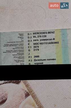 Позашляховик / Кросовер Mercedes-Benz M-Class 2005 в 