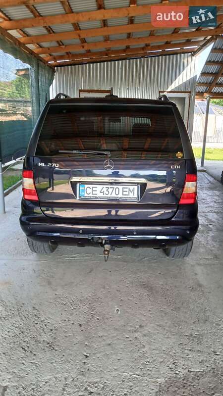 Внедорожник / Кроссовер Mercedes-Benz M-Class 2004 в Новоселице фото 4 Внедорожник / Кроссовер Mercedes-Benz M-Class 2004 в Новоселице