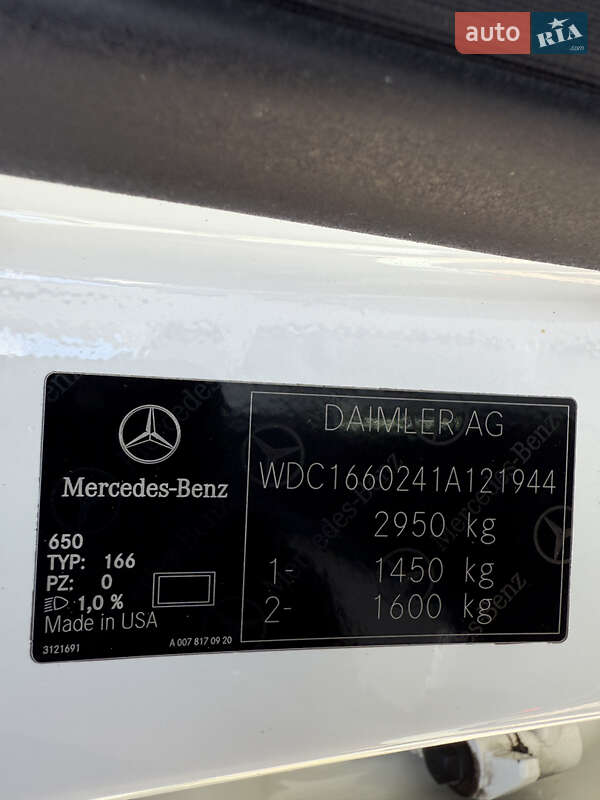 Позашляховик / Кросовер Mercedes-Benz M-Class 2012 в Ніжині
