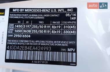 Внедорожник / Кроссовер Mercedes-Benz M-Class 2014 в 