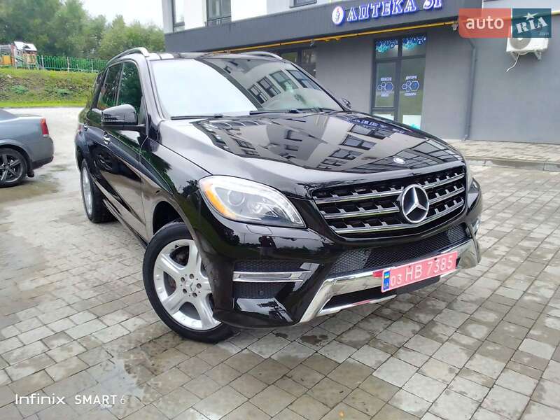 Внедорожник / Кроссовер Mercedes-Benz M-Class 2013 в Львове