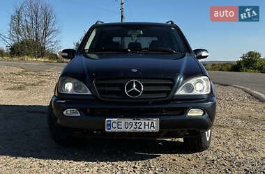 Внедорожник / Кроссовер Mercedes-Benz M-Class 2002 в 