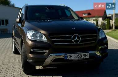 Внедорожник / Кроссовер Mercedes-Benz M-Class 2014 в Черновцах