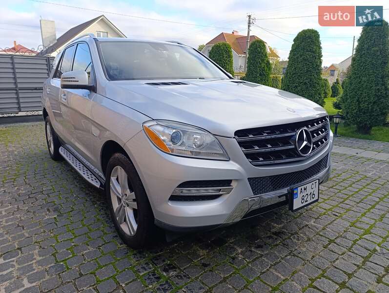 Позашляховик / Кросовер Mercedes-Benz M-Class 2012 в Житомирі фото 4 Позашляховик / Кросовер Mercedes-Benz M-Class 2012 в Житомирі