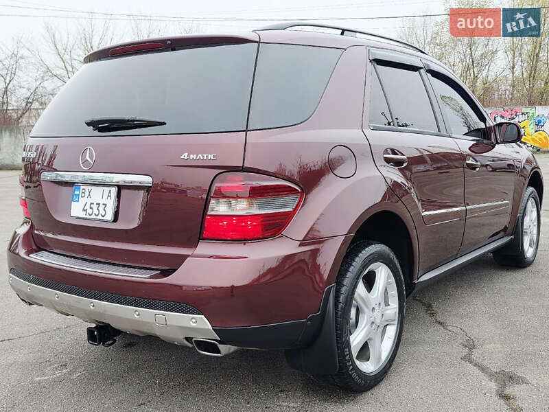 Позашляховик / Кросовер Mercedes-Benz M-Class 2007 в Хмельницькому фото 7 Позашляховик / Кросовер Mercedes-Benz M-Class 2007 в Хмельницькому