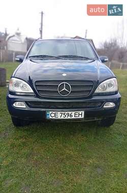 Позашляховик / Кросовер Mercedes-Benz M-Class 2002 в Чернівцях