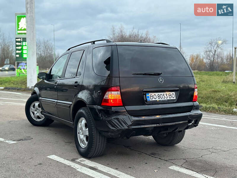Позашляховик / Кросовер Mercedes-Benz M-Class 2001 в Дрогобичі фото 13 Позашляховик / Кросовер Mercedes-Benz M-Class 2001 в Дрогобичі