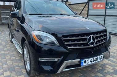 Внедорожник / Кроссовер Mercedes-Benz M-Class 2014 в Луцке