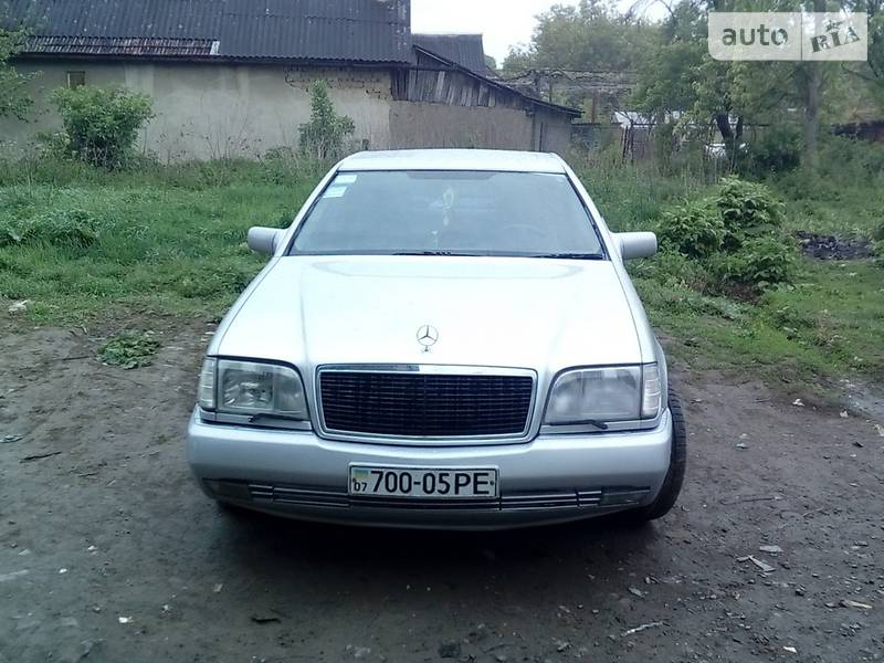 Седан Mercedes-Benz S-Class 1992 в Ужгороде