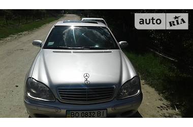 Седан Mercedes-Benz S-Class 2000 в Тернополе