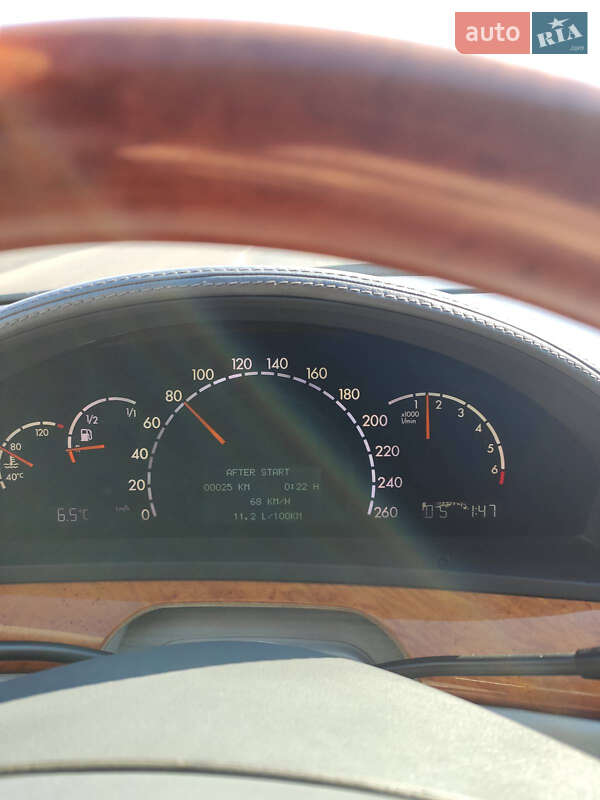 Седан Mercedes-Benz S-Class 2001 в Черкасах