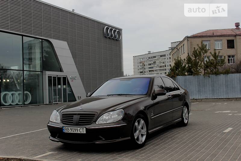 Седан Mercedes-Benz S-Class 2001 в Харькове