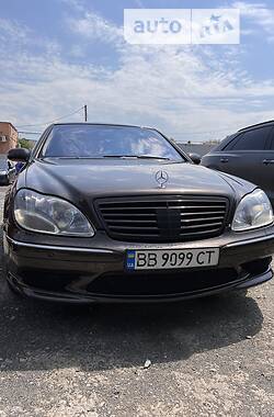 Седан Mercedes-Benz S-Class 2001 в Мукачево