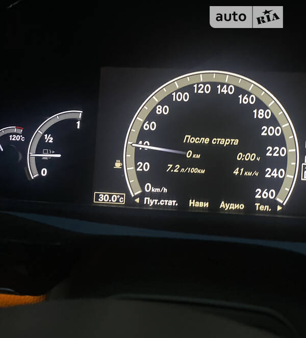 Седан Mercedes-Benz S-Class 2013 в Львові