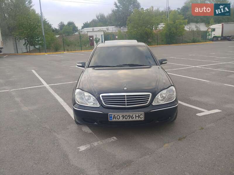 Седан Mercedes-Benz S-Class 1999 в Ужгороді фото 9 Седан Mercedes-Benz S-Class 1999 в Ужгороді