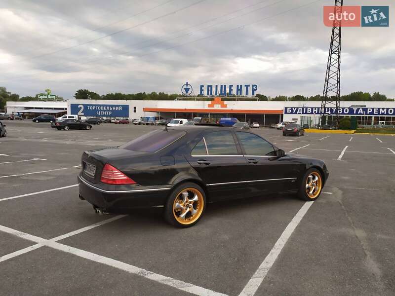 Седан Mercedes-Benz S-Class 1999 в Ужгороді фото 23 Седан Mercedes-Benz S-Class 1999 в Ужгороді
