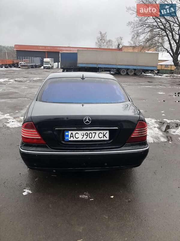 Седан Mercedes-Benz S-Class 2003 в Маневичах