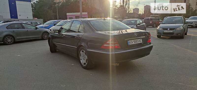 Седан Mercedes-Benz S-Class 2002 в Києві