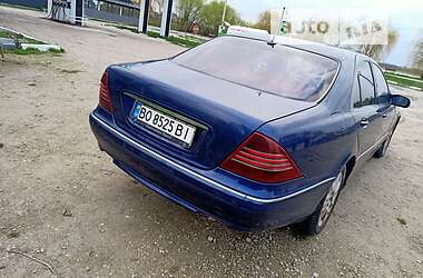 Седан Mercedes-Benz S-Class 2000 в 