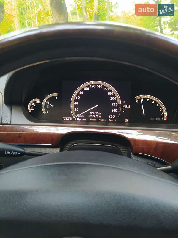Седан Mercedes-Benz S-Class 2007 в Черновцах