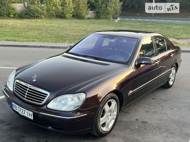 Седан Mercedes-Benz S-Class 2001 в Виннице