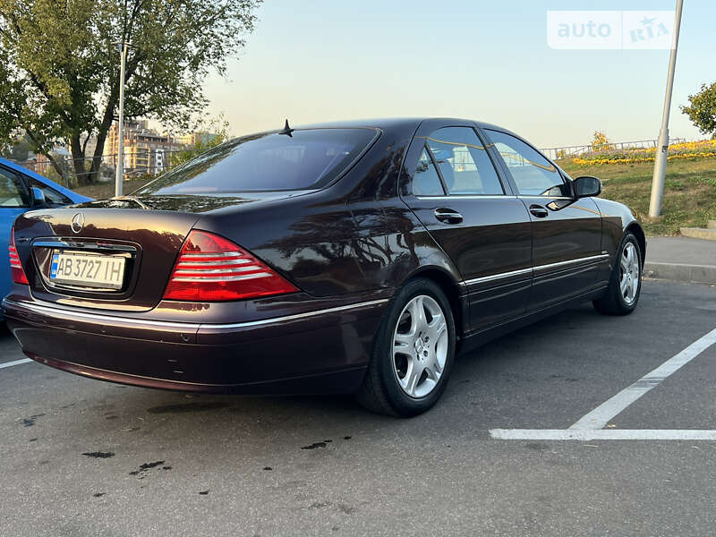 Седан Mercedes-Benz S-Class 2001 в Виннице