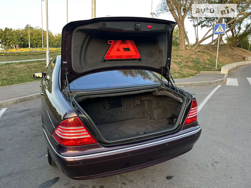 Седан Mercedes-Benz S-Class 2001 в Виннице