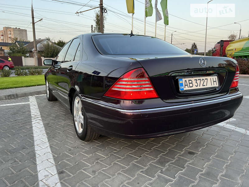 Седан Mercedes-Benz S-Class 2001 в Виннице