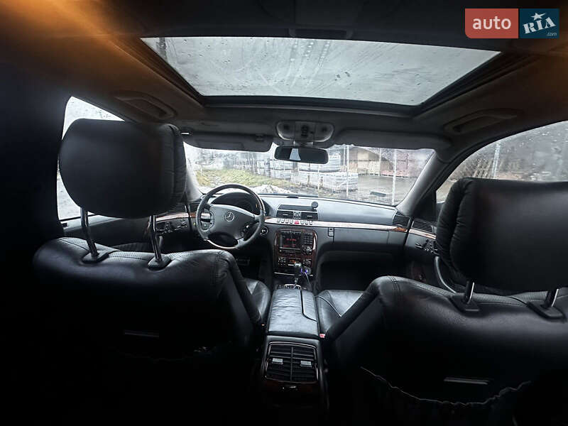 Седан Mercedes-Benz S-Class 2000 в Новомосковске