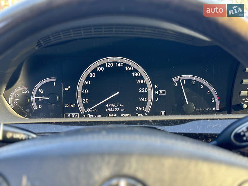 Седан Mercedes-Benz S-Class 2012 в Запоріжжі