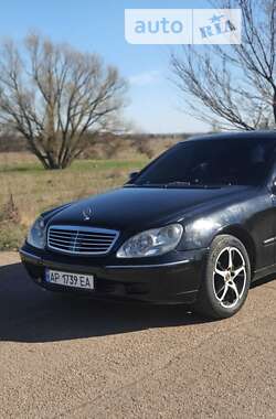 Седан Mercedes-Benz S-Class 2000 в Запоріжжі