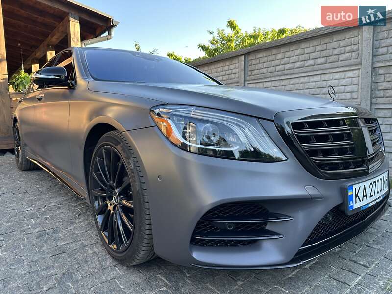 Седан Mercedes-Benz S-Class 2018 в Киеве