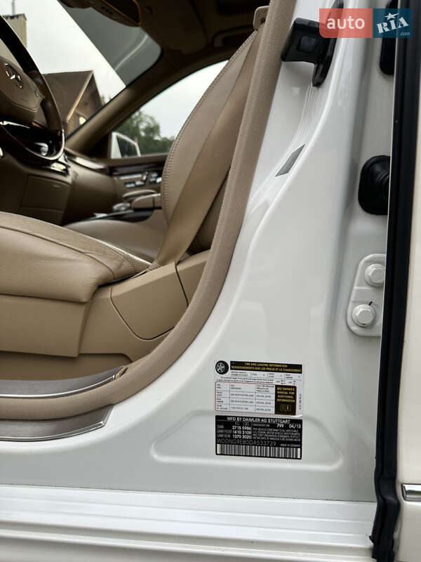 Седан Mercedes-Benz S-Class 2013 в Львові