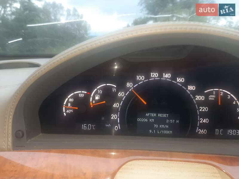 Седан Mercedes-Benz S-Class 2004 в Черкассах