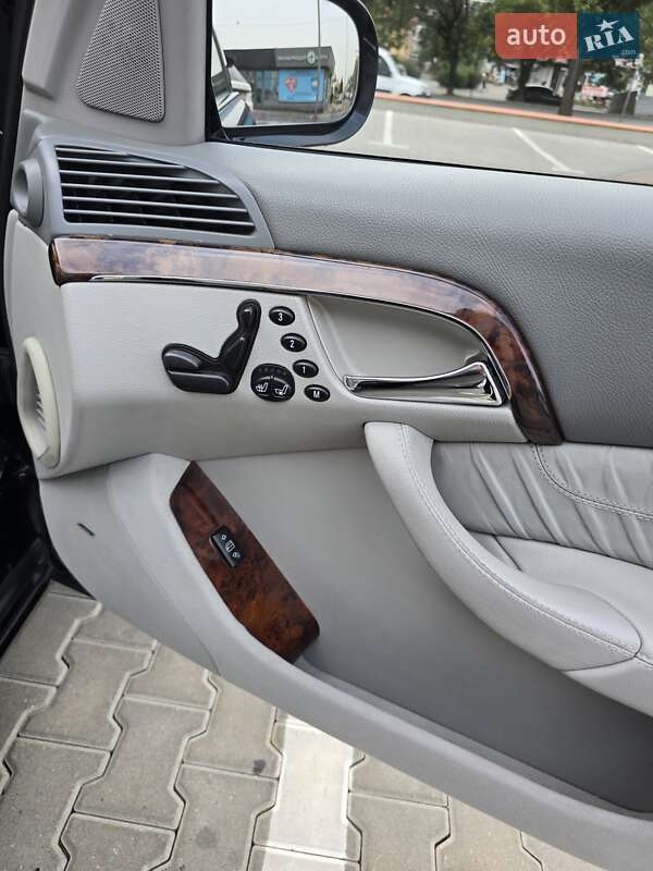 Седан Mercedes-Benz S-Class 2002 в Одесі