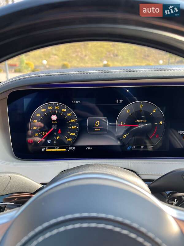 Седан Mercedes-Benz S-Class 2019 в Тернополе