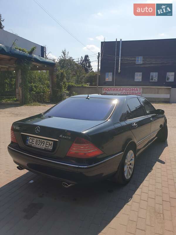 Седан Mercedes-Benz S-Class 2003 в Чернівцях