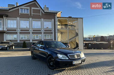 Седан Mercedes-Benz S-Class 2002 в Чернівцях