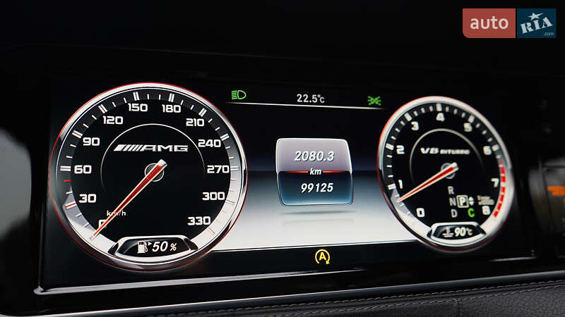 Седан Mercedes-Benz S-Class 2013 в Львові